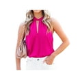 thumbnail image 1 of Women's Halter Tops Sexy Criss Cross Cut Out Long Sleeve Wrap Crop Top Solid Cami Tank Tops, 1 of 4