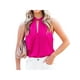 thumbnail image 1 of VISgogo Mujeres Halter Tops, Adultos Summer Loose Tie-up Color sólido Tank Tops (Blanco, Negro, Azul, Albaricoque Claro, Rosa Roja) VISgogo moda, 1 of 4
