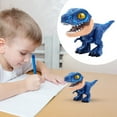 thumbnail image 1 of 5 In 1 Dinosaur Stationery Set 5 In 1 Dinosaur Model Pencil Sharpener For Kids Creative Dinosaur Stationery Set With Pencil Eraser Flexible Ruler Stapler Sharpener, 1 of 1