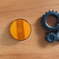 thumbnail image 4 of Raindrops 1Pack Orange Plastic Reflector for Night Riding Safety Warning Motorcycles Bicycles Electric Bikes, 4 of 6