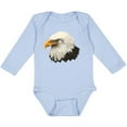 thumbnail image 3 of Inktastic Bald Eagle Boys or Girls Long Sleeve Baby Bodysuit, 3 of 5