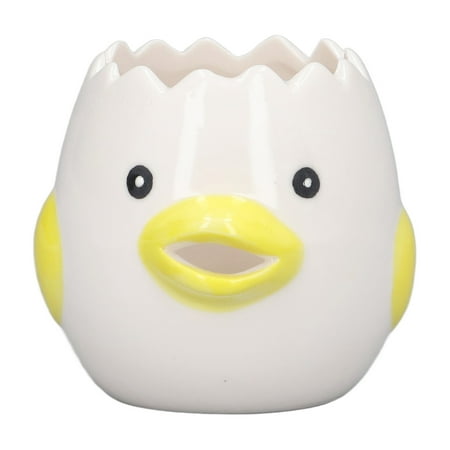 

FAGINEY Egg White Liquid Filter Ceramic Egg White Yolk Separator For Kitchen
