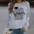 thumbnail image 2 of Zhanying White Sweatshirt Women Solid Color Drop Shoulder Pullover Loose Long Sleeve Fall Tops Sweaters 2025 Trendy Clothes, 2 of 6