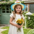 thumbnail image 2 of oqasdz Kids Hats & Caps for Boys and Girls Toddler Baby Soft Comfortable Adjustable Outdoor Party Everyday Wear Sunhat, Size 2-8 Years, 2 of 3