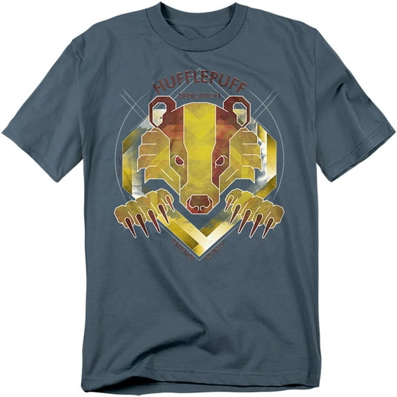 Harry Potter T-Shirt Hufflepuff Dedication Patience Loyalty Unisex Graphic Tee for Men & Women