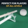 thumbnail image 7 of Hathaway Pool Table Billiard Accessory Kit with Cues, Rack, Chalk, Brush, 7 of 7