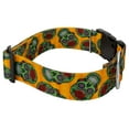 thumbnail image 4 of Country Brook Petz® 1 1/2 inch Deluxe Sugar Skulls Dog Collar, Extra Large, 4 of 5