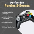 thumbnail image 2 of Driver Inflable Level Up Multicolor Perfecto para Jugadores, Fiestas y Eventos, 2 of 5