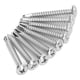 thumbnail image 3 of 50Pcs Self Drilling Screw Round Head 304 Stainless Steel Fasteners for Wood Work M4.2x32, 3 of 5