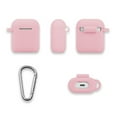 thumbnail image 6 of AirPods Case, GMYLE Silicone Protective Shockproof Earbuds Case Cover Skin Compatible for Apple AirPods 1 & 2 (Pink), 6 of 6