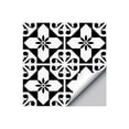 thumbnail image 1 of Thicken Self-Adhesive Tile Stickers Suitable For Living Room 30X30 Cm Waterproof 4 Pcs, 1 of 1