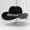 Black, variant on Unisex Western Cowboy Hat Rhinestone Fringe Gem Decor Sun Hat For Men Women Party Event Fashion Fedora Cap Headwear