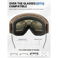 thumbnail image 6 of KAPVOE Magnetic Ski Goggles Snowboard Goggles for Men Women Snow Glasses OTG Anti Fog 1OO% UV Protection, 6 of 6