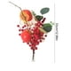 thumbnail image 3 of Ramo Navideño de Frutos Rojos - Flores Artificiales de Espuma para Decoración Del Hogar, Centro de Mesa Navideño, Decoración para Fiestas y Bodas, 30 Cm (11,8 Pulgadas), 3 of 6