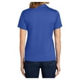 thumbnail image 3 of Yellow Rooster Women's Dri-Mesh V-Neck Female Polo Royal S, 3 of 8