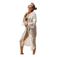 thumbnail image 2 of Mujer Vestido Playa Verano Mujer Encaje Blanco Cubre, 2 of 8