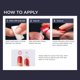 thumbnail image 2 of Presion Nails Impress «Eternity», forma ovalada de color azul medio, 2 of 9