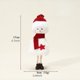 thumbnail image 3 of Adornos navideños Lindo muñeco de peluche Ángel colgante Adornos navideños para árbol de Navidad Fiesta en casa Decoración navideña colgante, 3 of 5
