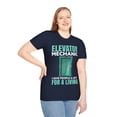 thumbnail image 5 of I Give People A Lift Elevator Mechanic Elevator Technician TShirt, 5 of 6