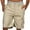 Khaki, variant on TopLLC Mens Shorts, Men's shorts Shorts Summer Men's Casual Shorts Low Waist Solid Multi Pocket Capris