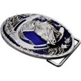 thumbnail image 3 of Moranse Religion Cross Cowboy Kneeling Prayer And Horse Design Belt Buckles, 3 of 5