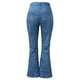 thumbnail image 4 of WILLBEST Pantalones Casuales para Mujer con Estampado, Dobladillo Acampanado, Vaqueros Holgados, Parte Inferior Elástica para Una Comodidad Elegante Extra Grande, 4 of 4