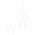 thumbnail image 3 of Miangastore 2Pcs Tiny Puppet Skeleton Plastic Doll Skeleton Movable Plush Toy Skeleton Puppet Frame, 3 of 8