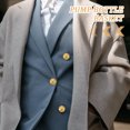 thumbnail image 3 of ADDHAT 20Ud Botones De Aleación Dorados Para Ropa Con Estilo Vintage Y Uso En Y Abrigos, 3 of 6