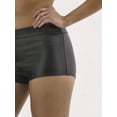 thumbnail image 4 of No Boundaries Women's Faux Leather Boyshorts, Sizes XXS-XXL, 4 of 5