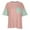 Pink, variant on Horkkom Striped Shirt Women Casual Crew Neck Short Sleeve Shirts Summer Loose Blouses with Pocket