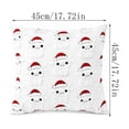 thumbnail image 3 of Solid Texture Pillow Cover Decorative Cushion Case for Sofa Couch, Soft Polyester Blend for Living Room Bedroom, 3 of 6