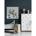 thumbnail image 3 of Parvez Taj Succulents in Bloom Painting Print on Wrapped Canvas, 3 of 5