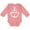 Mauve, variant on Inktastic 1st Birthday Anchor Nautical Boys or Girls Long Sleeve Baby Bodysuit
