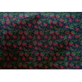 thumbnail image 4 of oneOone Cotton Silk Fabric Leaves & Floral Block Print Fabric BTY 42 Inch Wide, 4 of 4