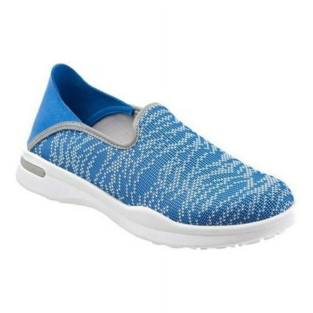 

softwalk women s simba flat blue 7.5 n us