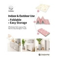 thumbnail image 3 of Joypony Baby Play Mat, 50 x 50 in, Double-Sided, Foldable, Large Play Area for Babies and Toddlers, 3 of 10