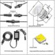 thumbnail image 2 of Warm White 3000k 10 Pack Outdoor Recessed 32mm 0.6w DC12v IP67 Waterproof LED Spotlight, 2 of 5
