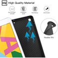 thumbnail image 3 of Case for iPad 10.2 Inch 2019 (iPad 7),with Pencil Holder, Lightweight Slim Protective Case,Soft TPU Back Cover with Auto Wake/Sleep,Tri-fold Stand,for iPad 7th Generation 2019, 3 of 7