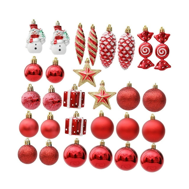 29 Piezas de Adornos Colgantes para de Navidad, Adornos para de Navidad, Adornos Colgantes Decorativos, Colgantes para El Hogar Y El Patio
