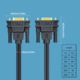 VGA Cable VGA Male To Female Extension Cable With Double Ferrite Cores ...