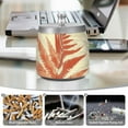 thumbnail image 5 of Outdoor Ashtray with Lid for Cigarette Stainless Steel Smokeless Ash Tray for Patio Home Table Decor Fern Leaves, 5 of 7