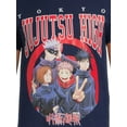 thumbnail image 3 of Jujutsu Kaisen Men's and Big Men's Graphic Tee with Short Sleeves, Sizes S - 3XL, 3 of 4