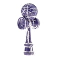 thumbnail image 1 of Kendama Juego De Atrapar Pelotas Para Niños Sunnimix Juguetes De Madera Con Cuerda Morado Blanco Manos Pequeñas De Kendama De Madera, 1 of 8