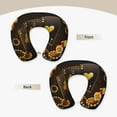 thumbnail image 3 of KLL Casino Playing Cards Pattern Memory Foam Cervical Neck Pillow Versatile U-Shaped Pillows for Home/Office/Camping/Travelling/Soft Washable Cover, 3 of 8