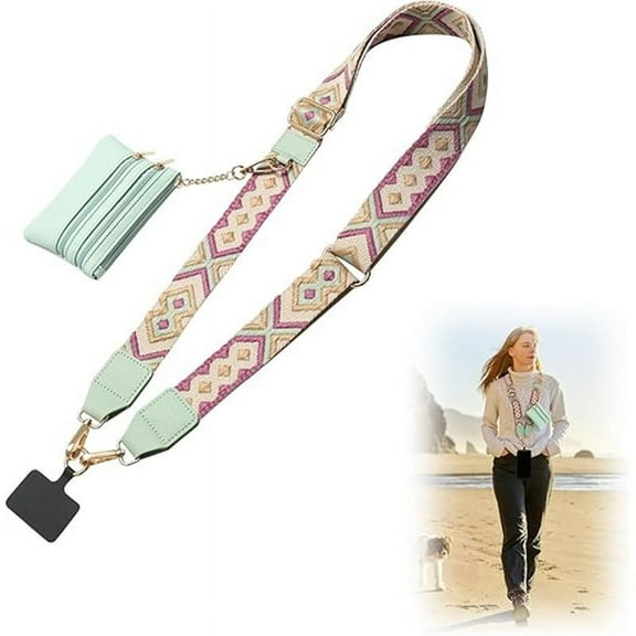 Phone Lanyard Nylon Lanyard Compatible with All Smartphone for Use Around the Neck Cell Phone Lanyard