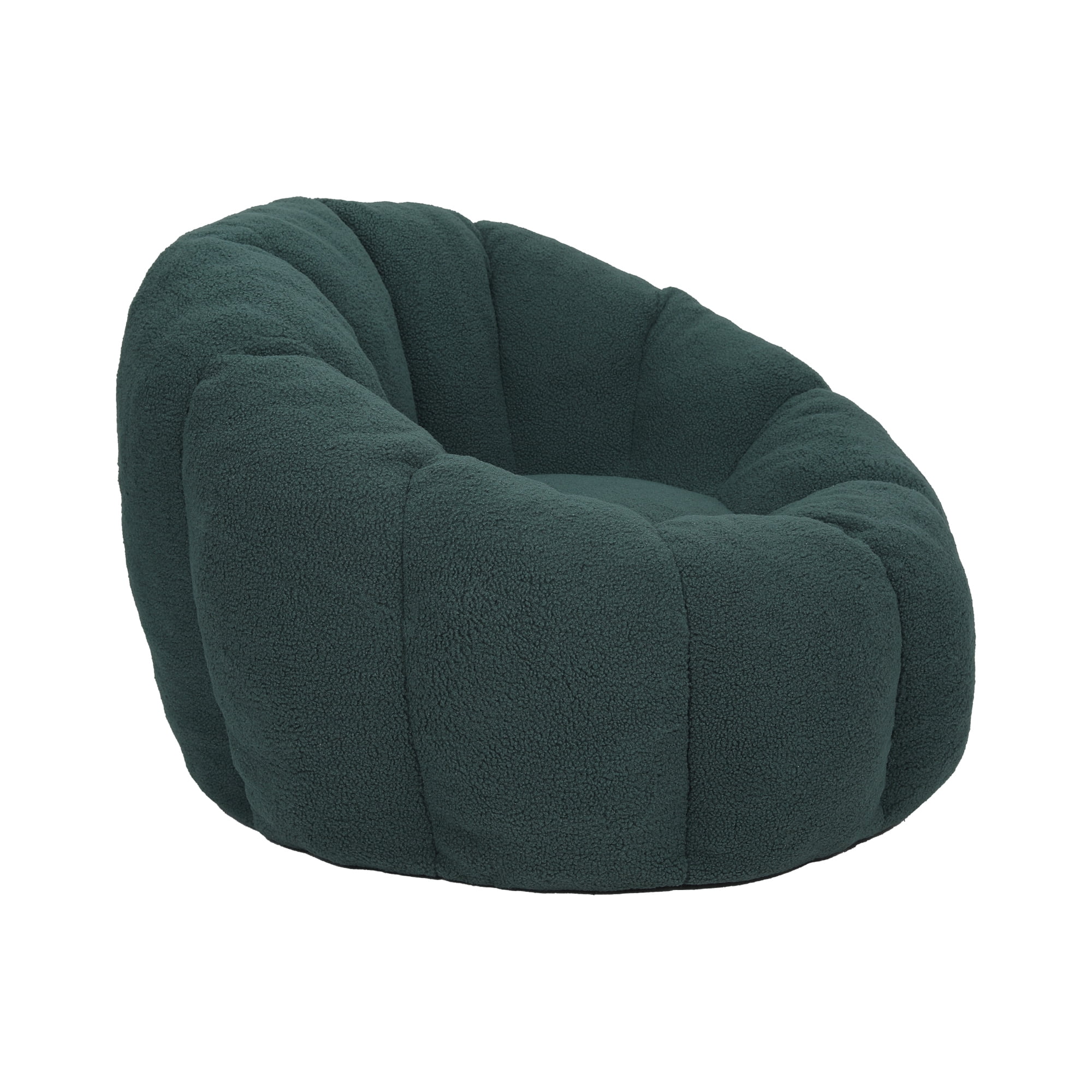 Jopath Bean Bag Chair for Adults and Kids,Oversized Bean Bag Sofa with Armrests Stuffed High-Density Foam,Lazy Sofa Floor Sofa for Living Room Bedroom,Green