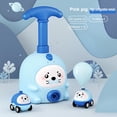 thumbnail image 2 of Blue Blue Dual Air Powered Balloon Car Science Toy Set With Pump Inertial Vehicle Physics Experiment Kit Stem Educational Project For Kids Age 6+, 2 of 3