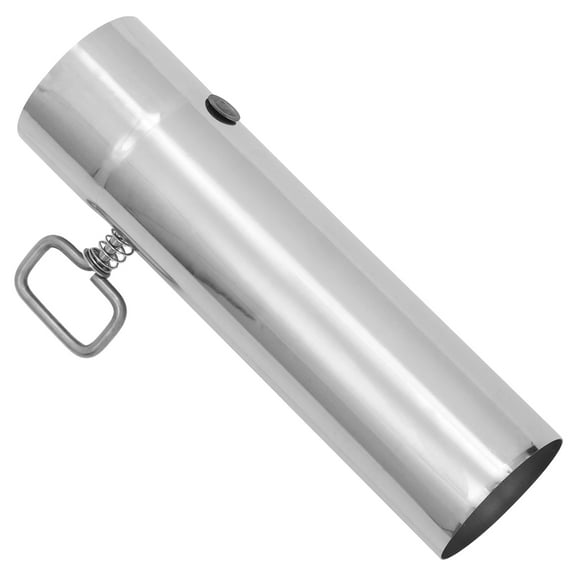 Luxshiny Portable Stainless Steel Chimney Pipe with Adjustable Damper for Efficient Camp Stove Venting and Exhaust
