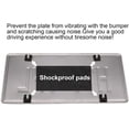 thumbnail image 5 of 16 Sets License Plate Screws Inserts Nylon Screw Retainers Kit, Rustproof Fasteners for License Plates Frames Covers (Silver), 5 of 5