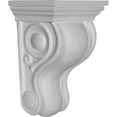 thumbnail image 3 of Ekena Millwork 4 3/4"W x 3 1/2"D x 6 3/4"H Traditional Curved Corbel, 3 of 3